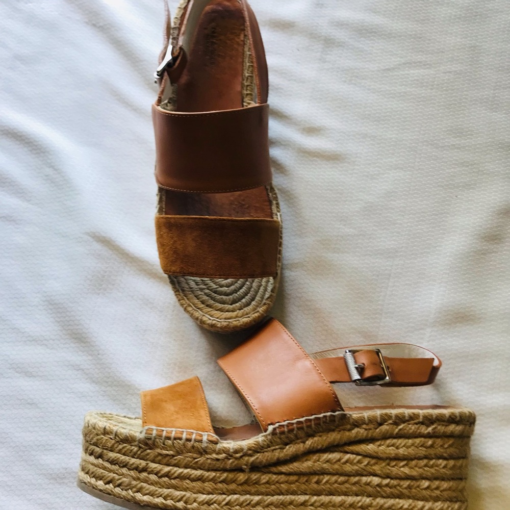 Rag & bone Women's Tan Platform Sandals - Picture 5 of 12